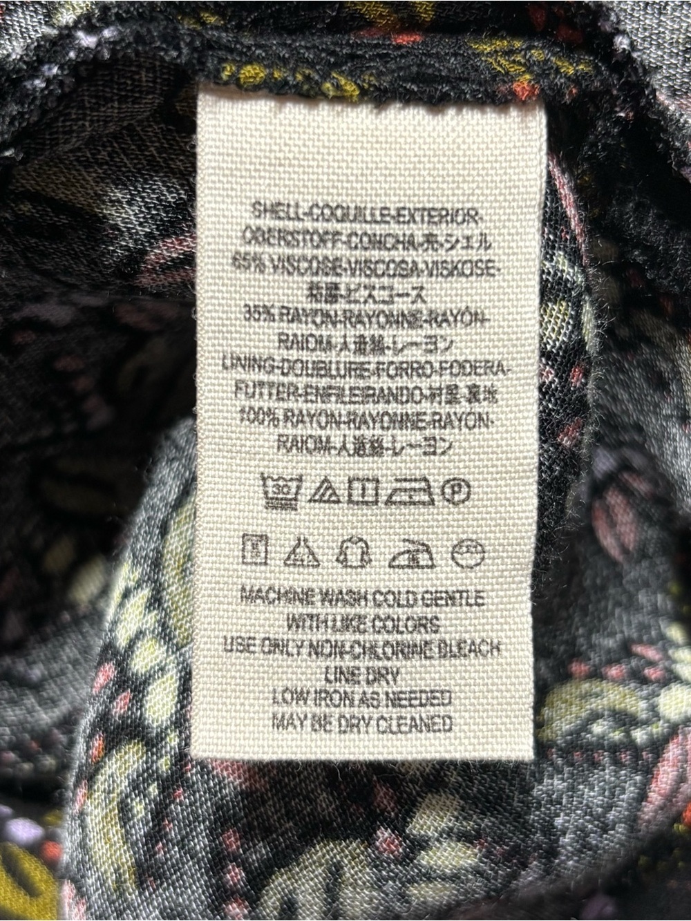 Free People Meet Virginia Floral Romper Black Boho Flutter Sleeve Size 4 NWOT - Picture 11 of 15